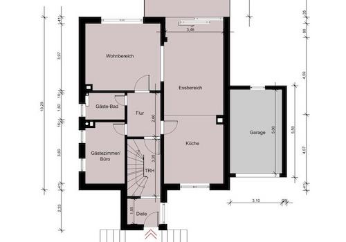 Grundriss Erdgeschoss