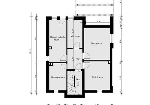 Grundriss Kellergeschoss