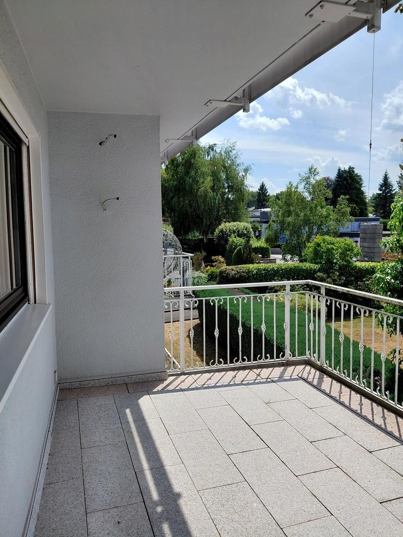 Balkon in Südwestlage