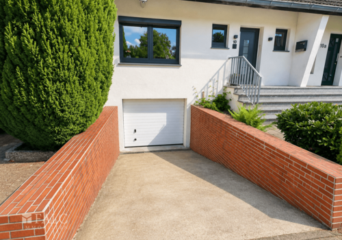 Einfahrt zur Tiefgarage