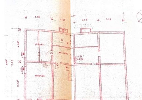 Grundriss Keller