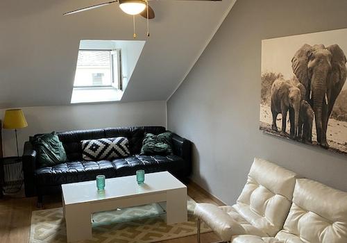 Wz mit Schlafcouch/Bett
