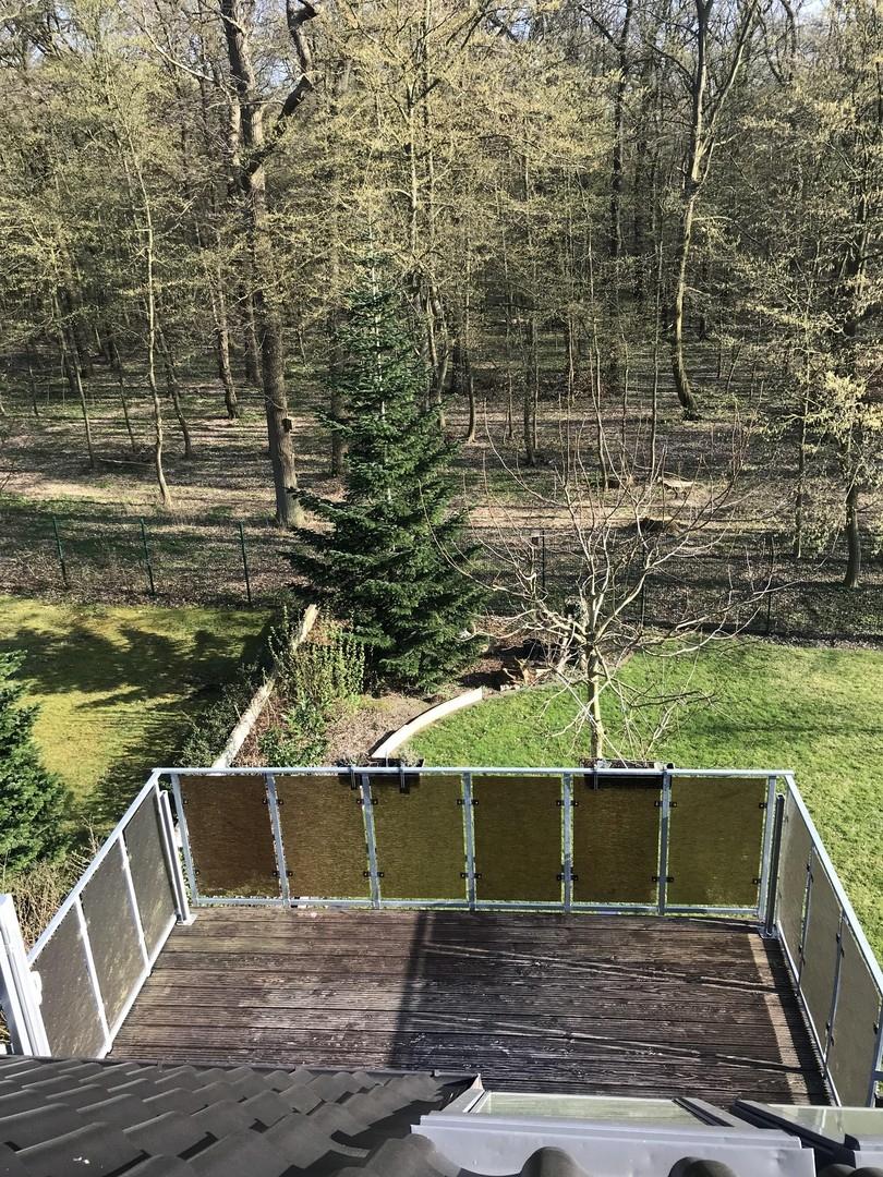 Aussicht vom Dachgeschoss