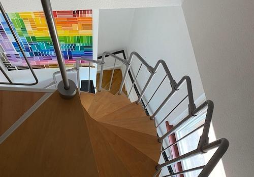 Treppe zum DG 