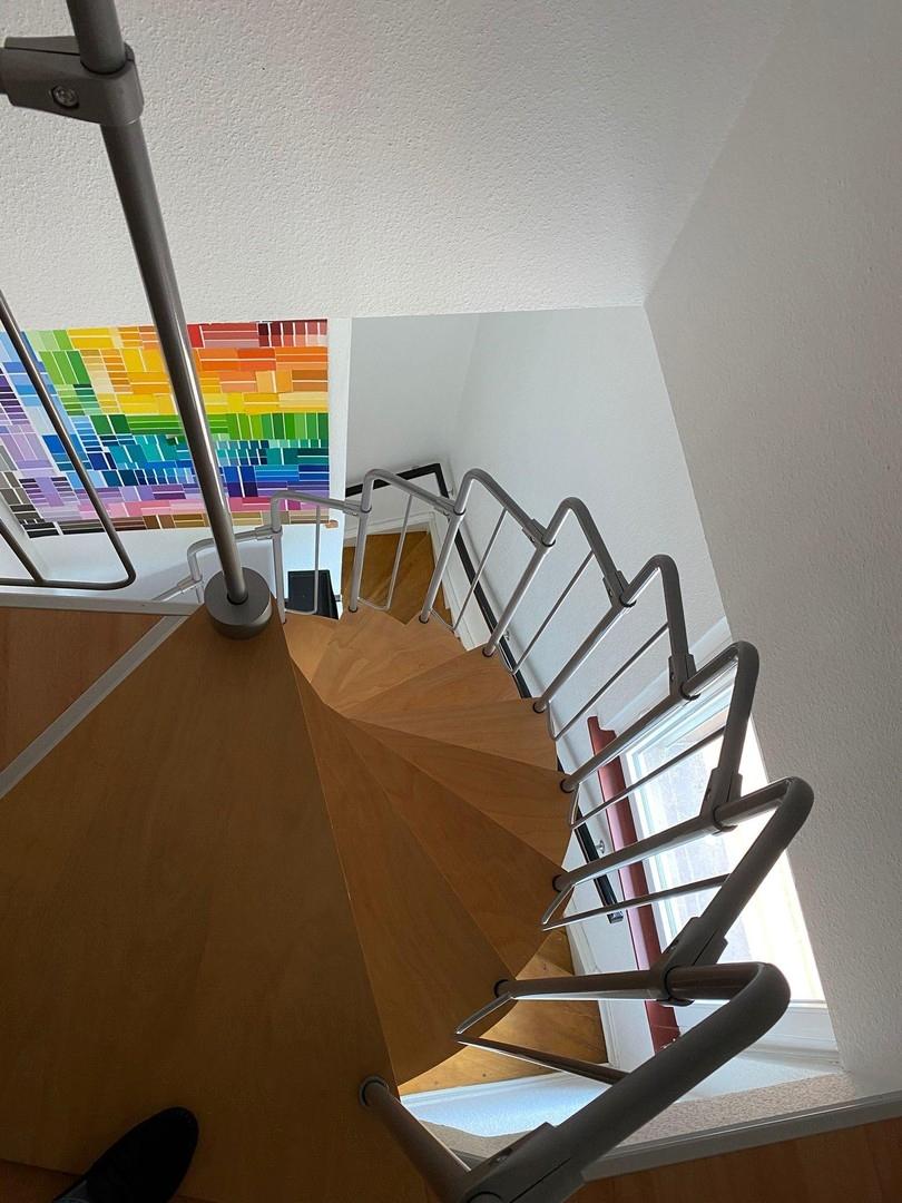 Treppe zum DG 