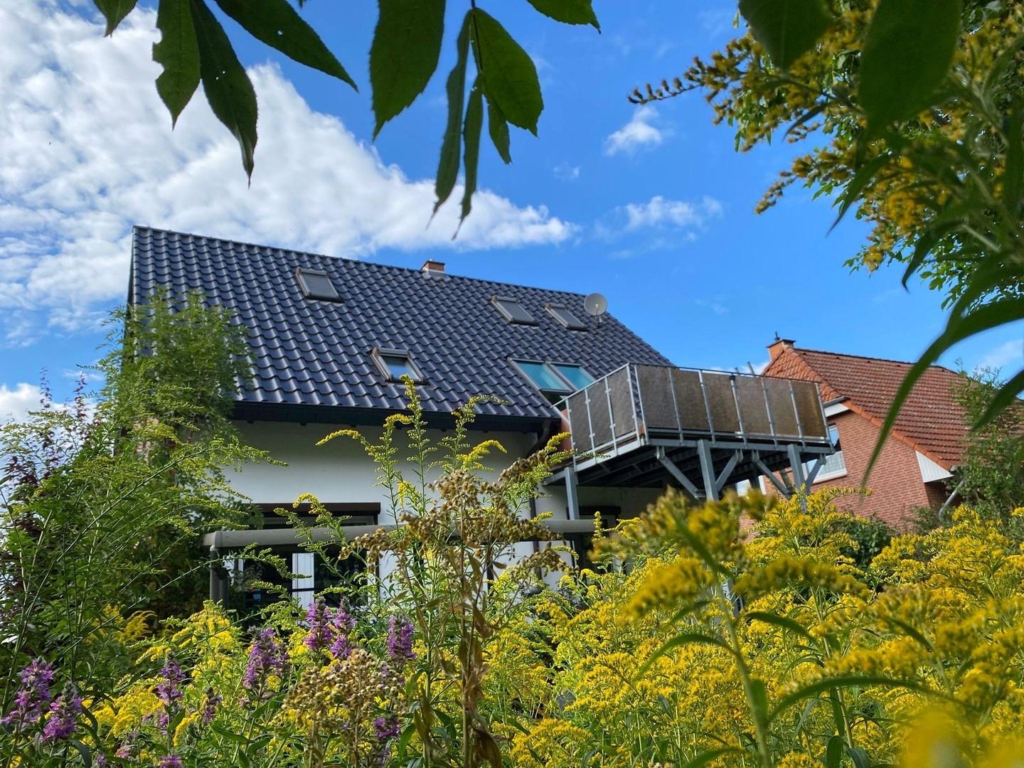 Rückansicht Haus