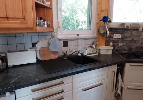 Küche erweitert mit 2 Fenstern