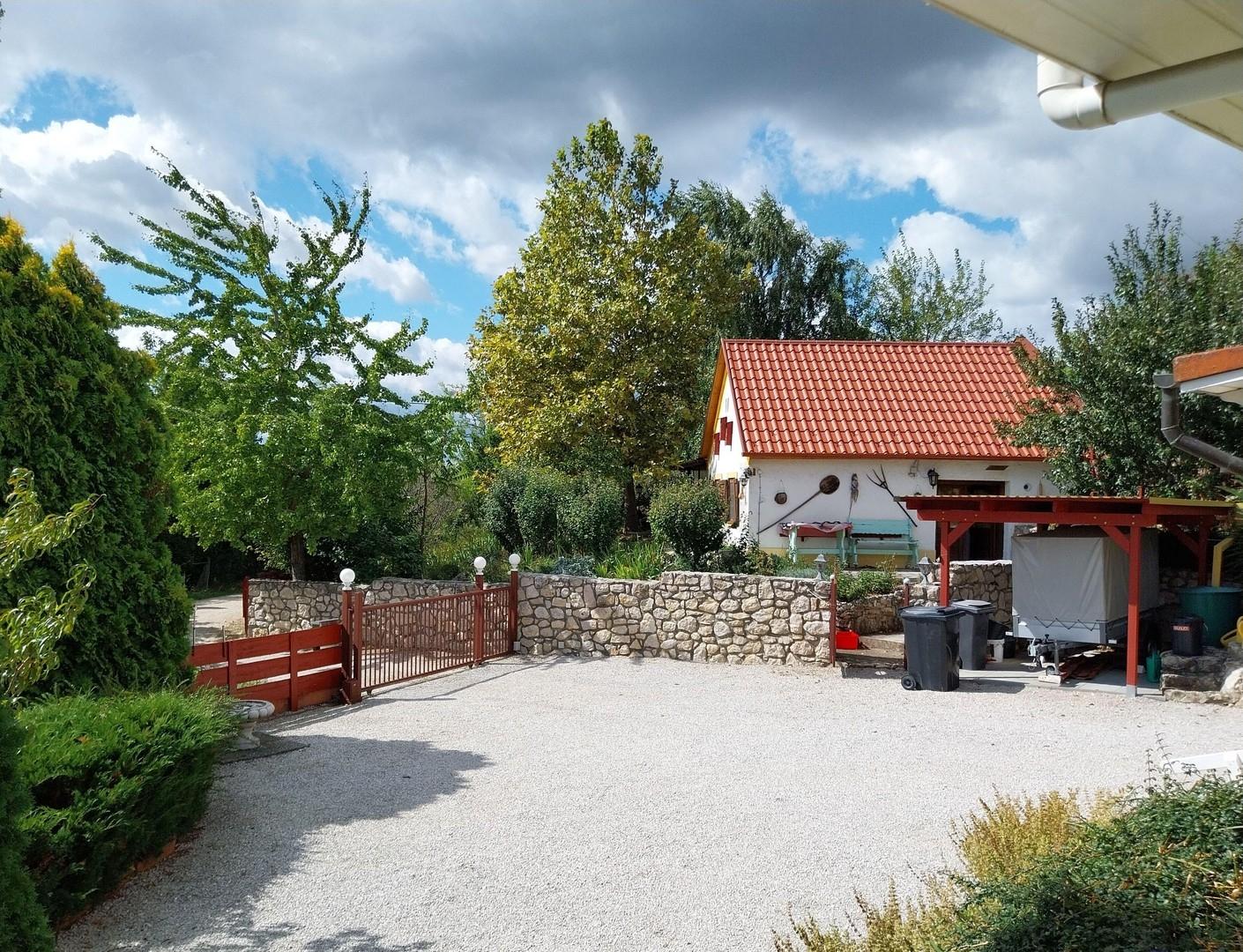 Blick vom Wohnhaus aus