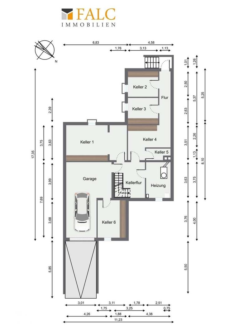 Grundriss Untergeschoss