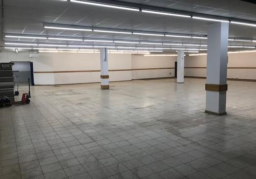 Einblick in die Ladenfläche