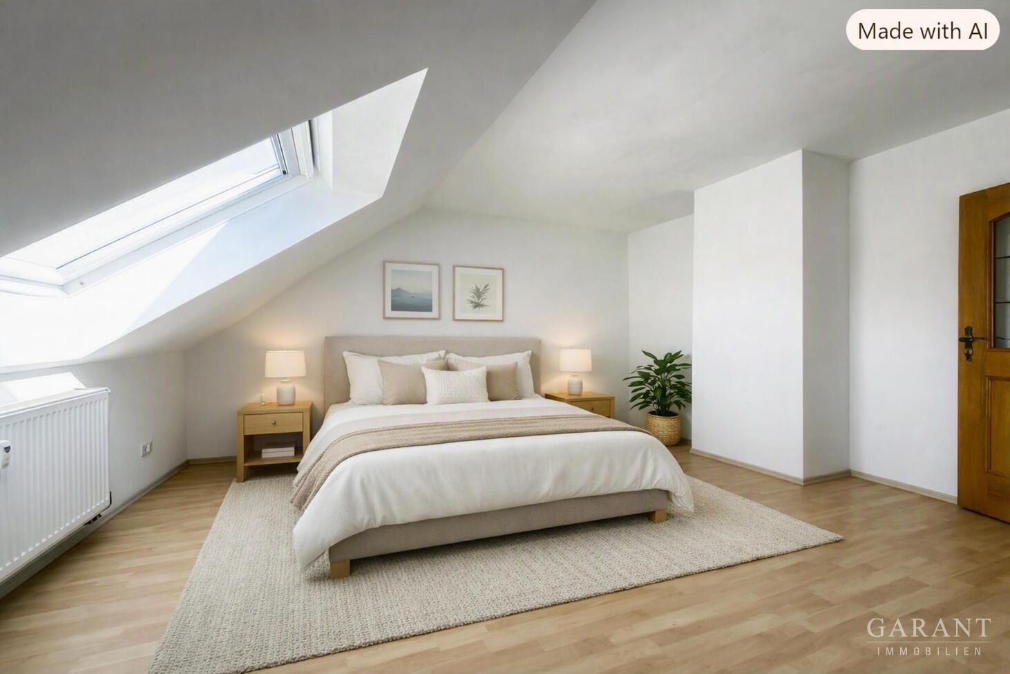 Einrichtungsbeispiel Schlafzimmer