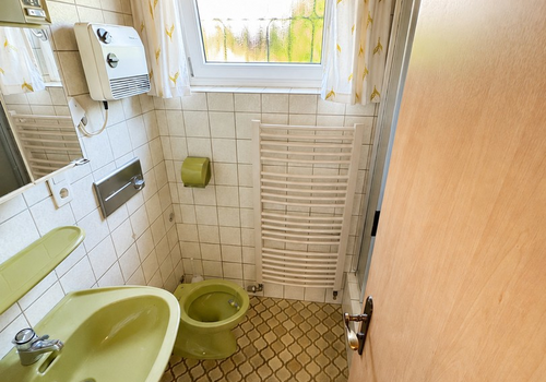 Gästetoilette m. Du. ca. 2,5m²