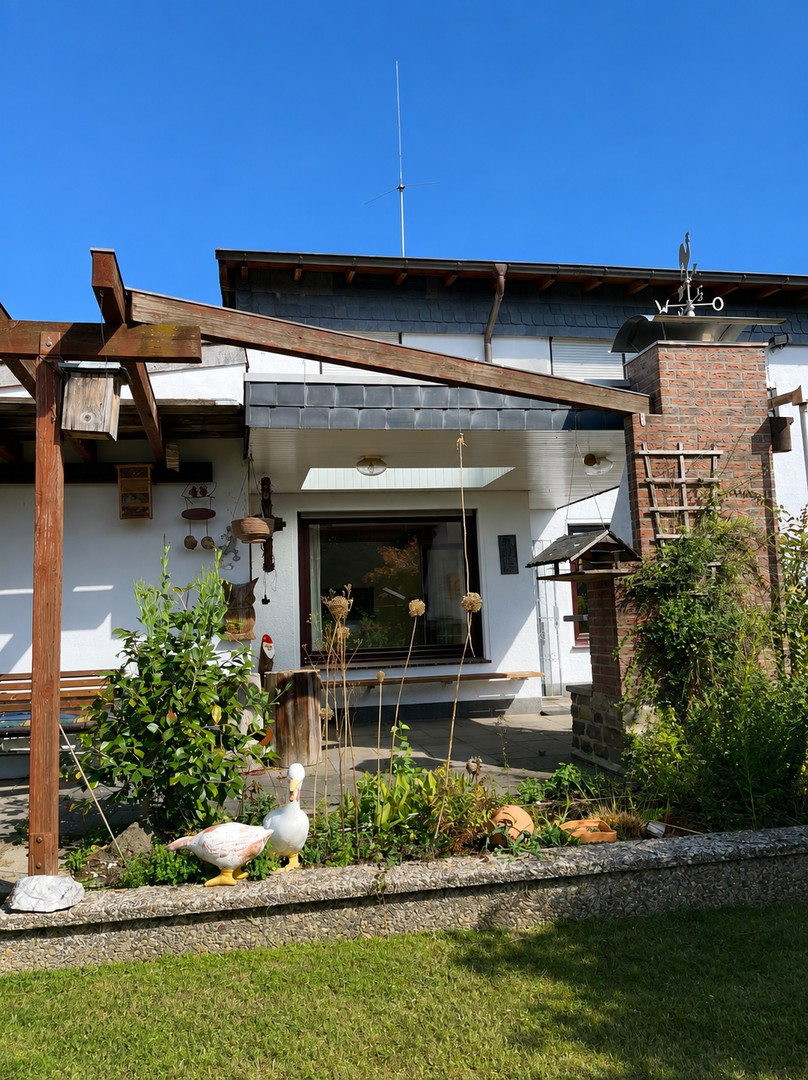 Blick vom Garten