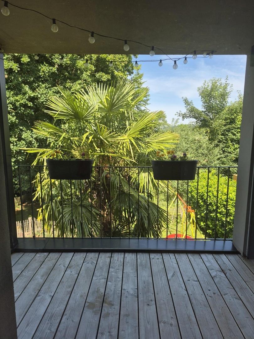 Loggia Blick West