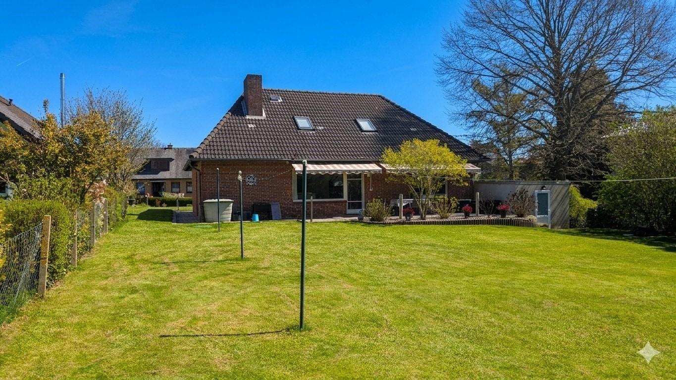 Gartenansicht Haus