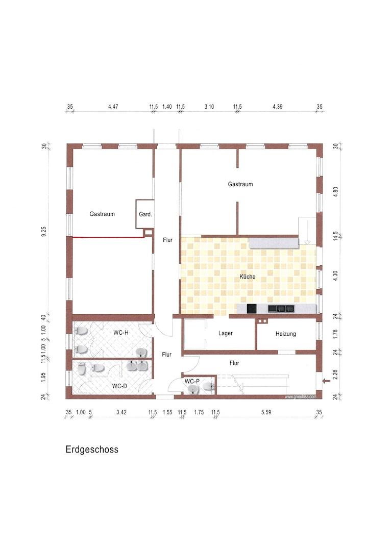 Grundriss EG