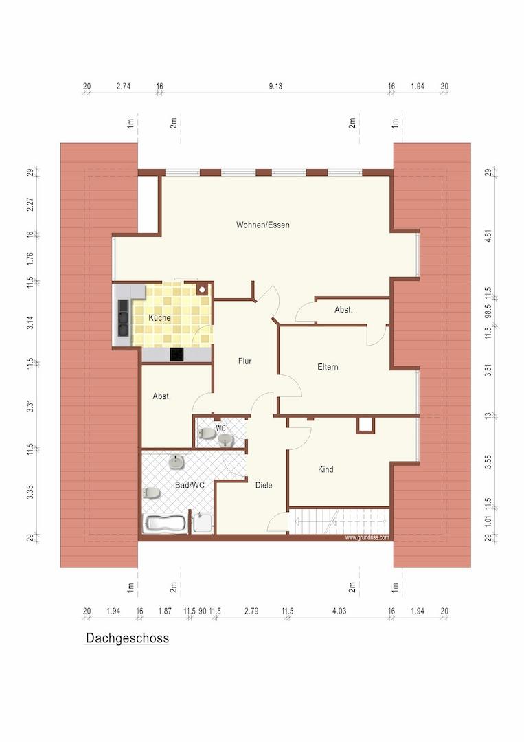 Grundriss DG