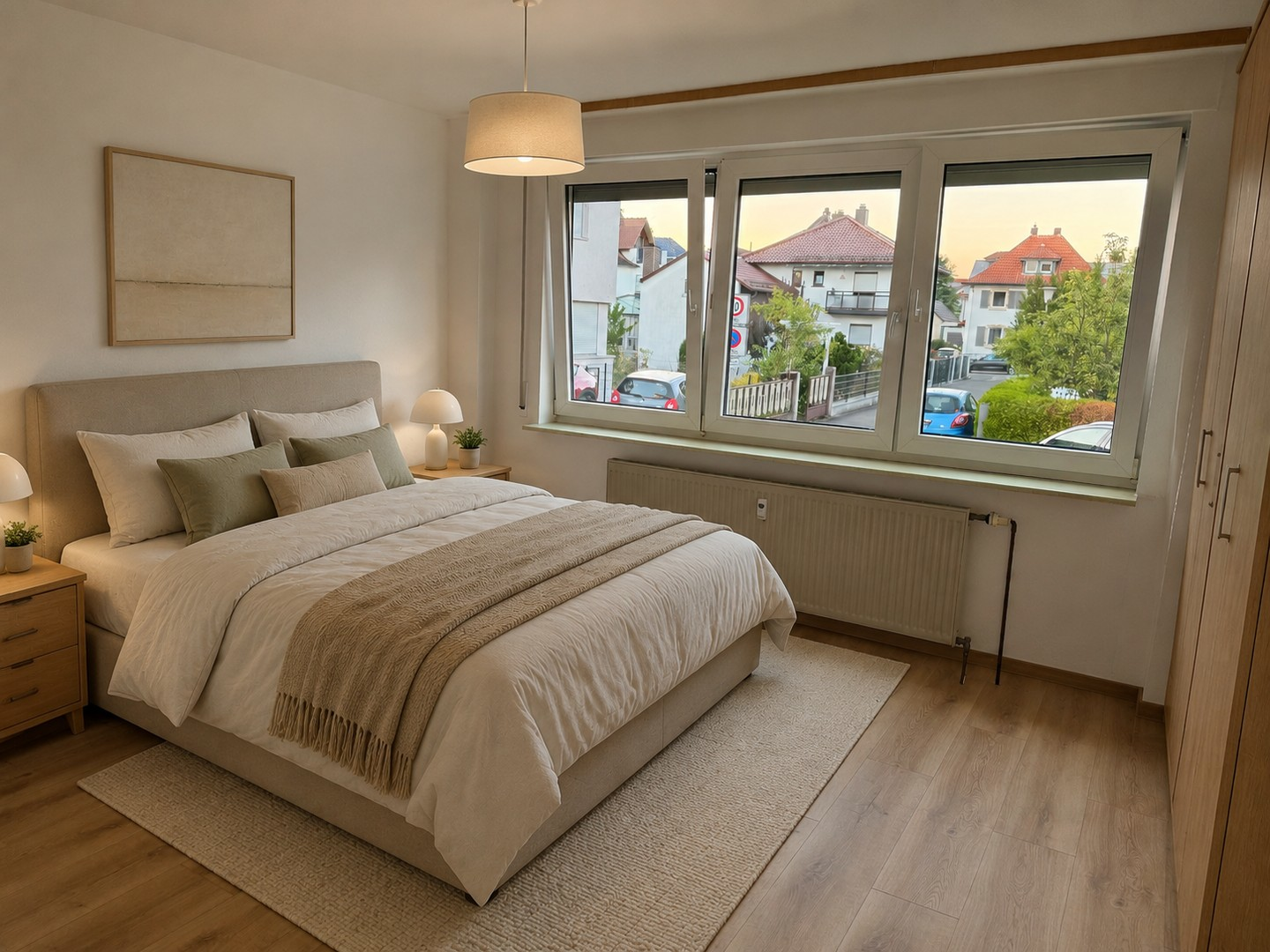 KI Visualisierung Schlafzimmer