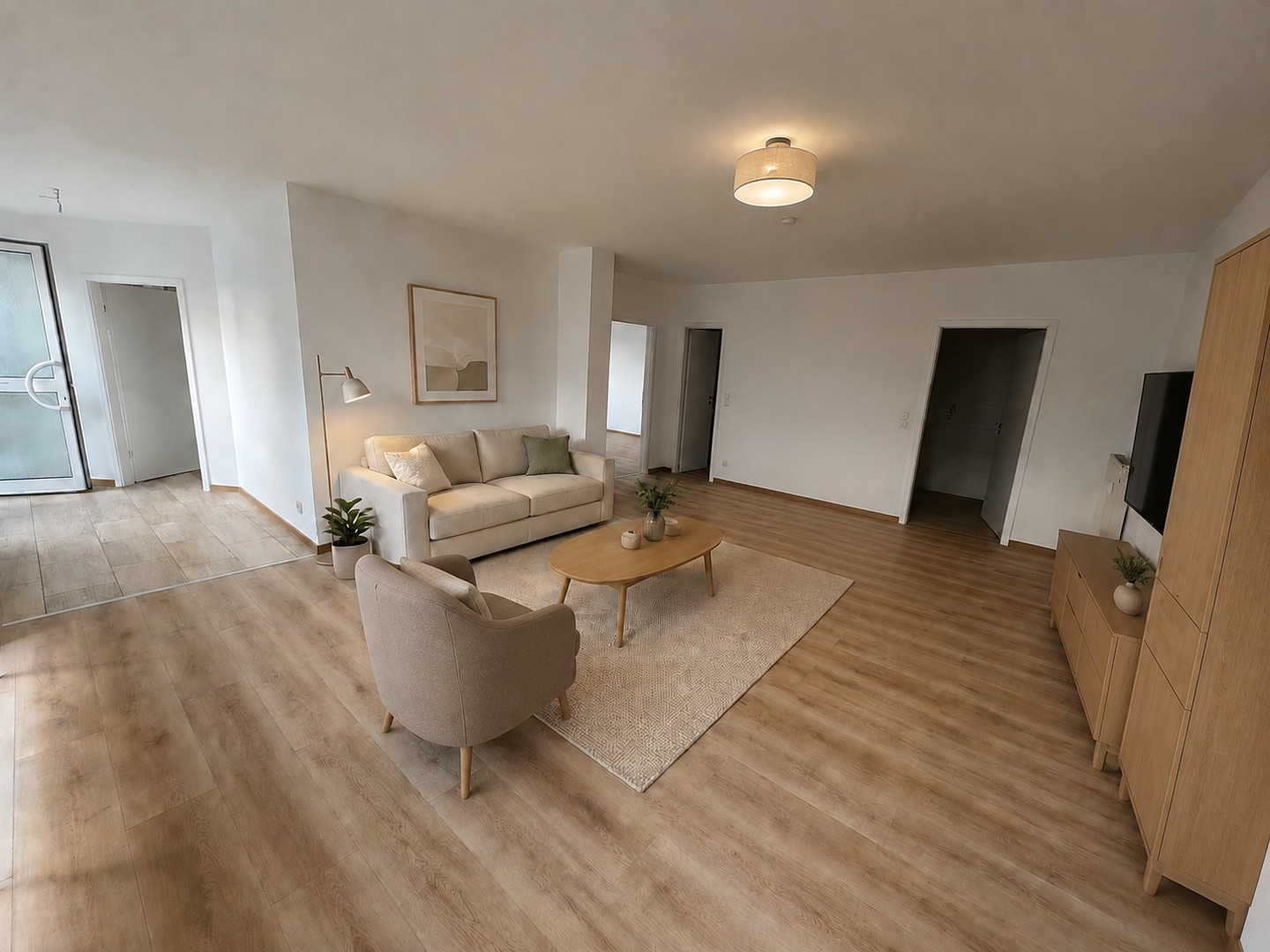 KI Visualisierung Wohnzimmer