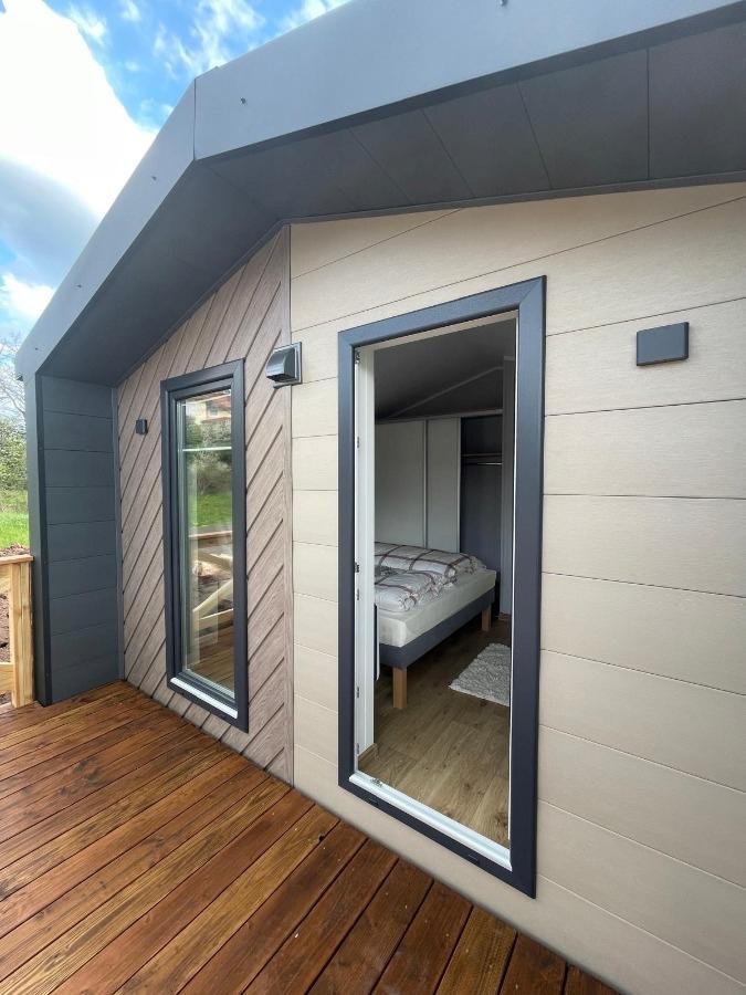 Blick von der Terrasse ins große Schlafzimmer - Original Foto