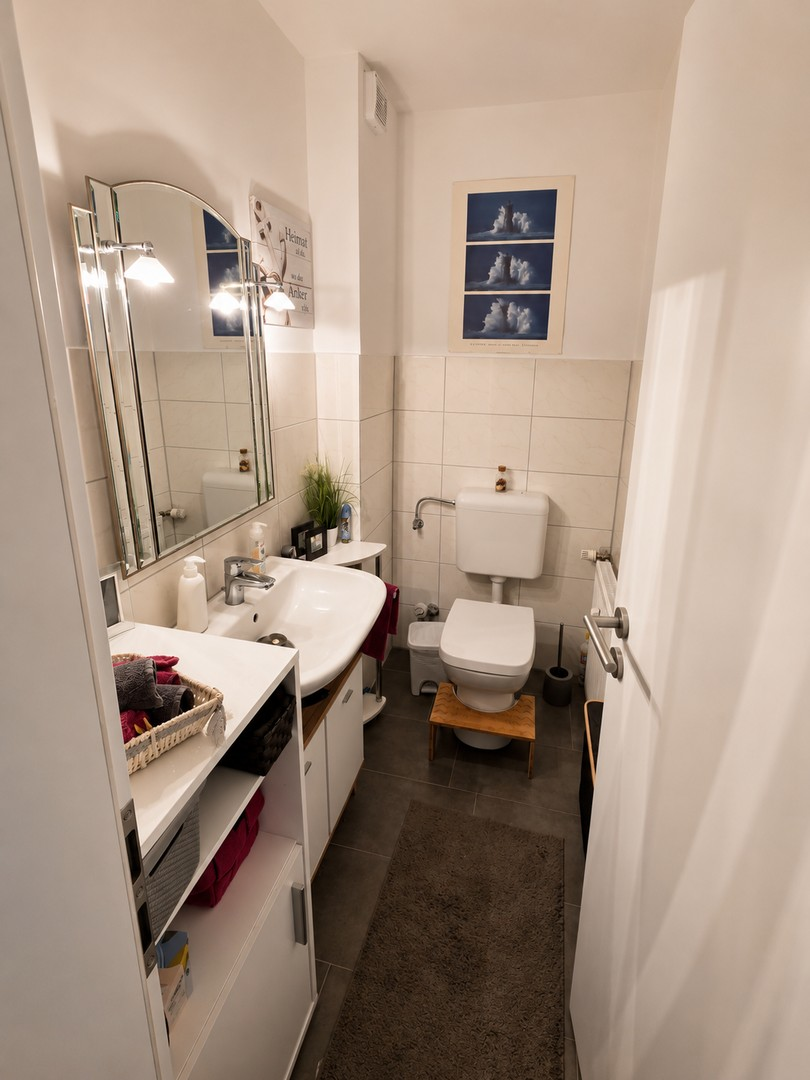 Separates Gäste-WC 