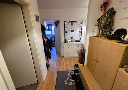 Flur Blick von Haustür