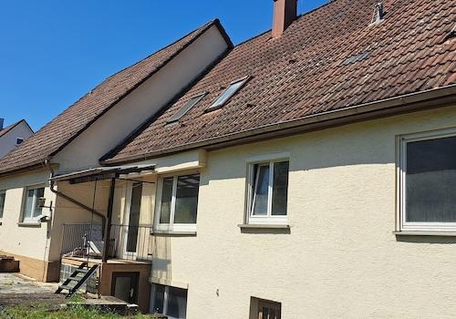 Rückseite Wohnhaus 