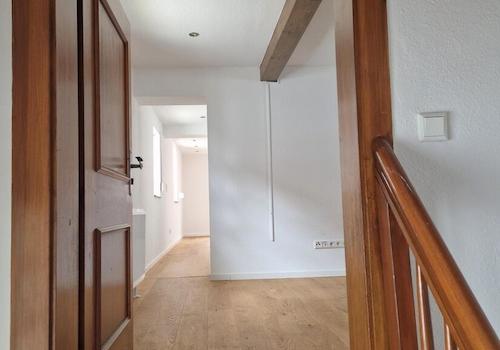 Blick in die Wohnung im Obergeschoss