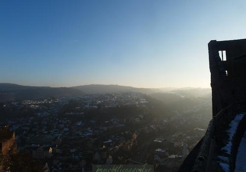 Traumhafte Aussichten zur Blauen Stunde am NEUEN Schloss