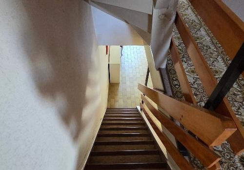Treppe zwischen OG und EG