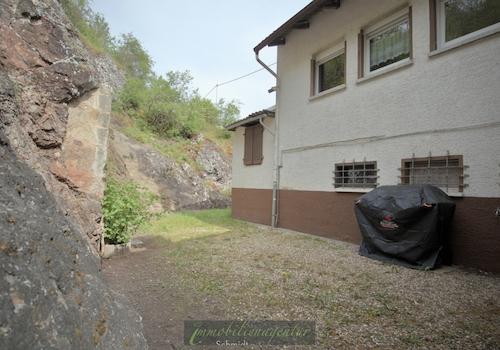 Hof hinter dem Haus