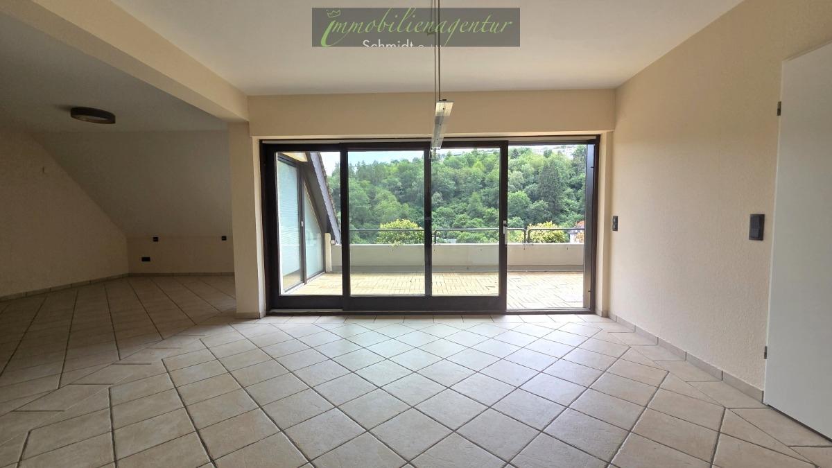 Blick zur Loggia