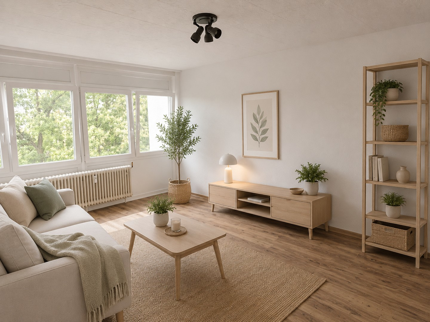 Visualisierung Wohnzimmer