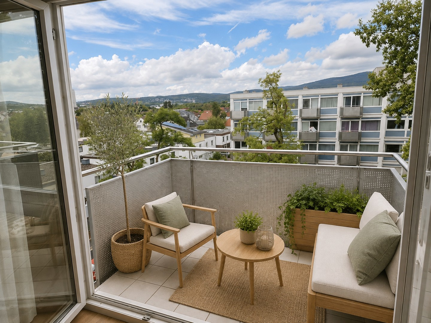 Visualisierung Balkon