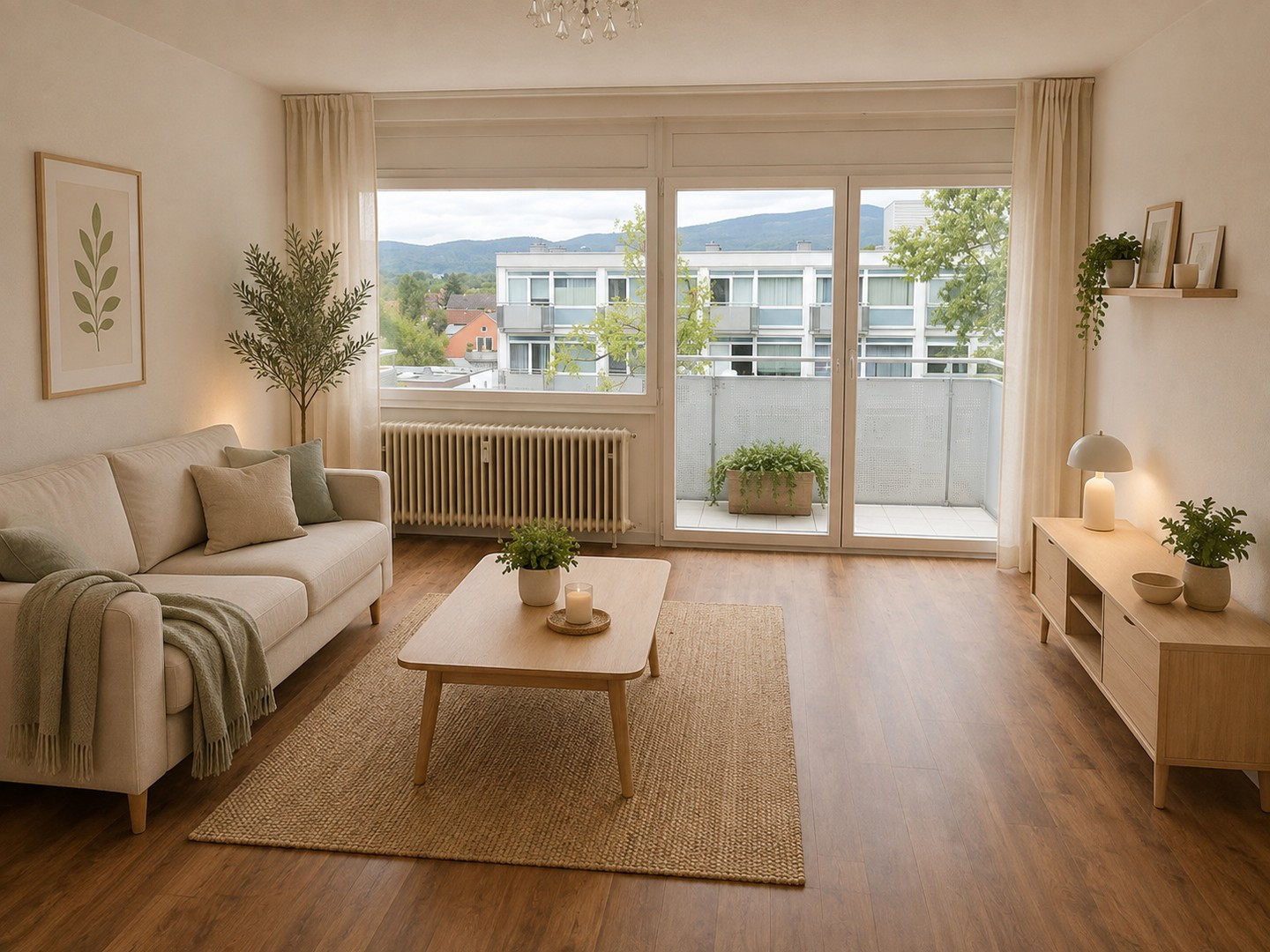 Visualisierung Wohnzimmer