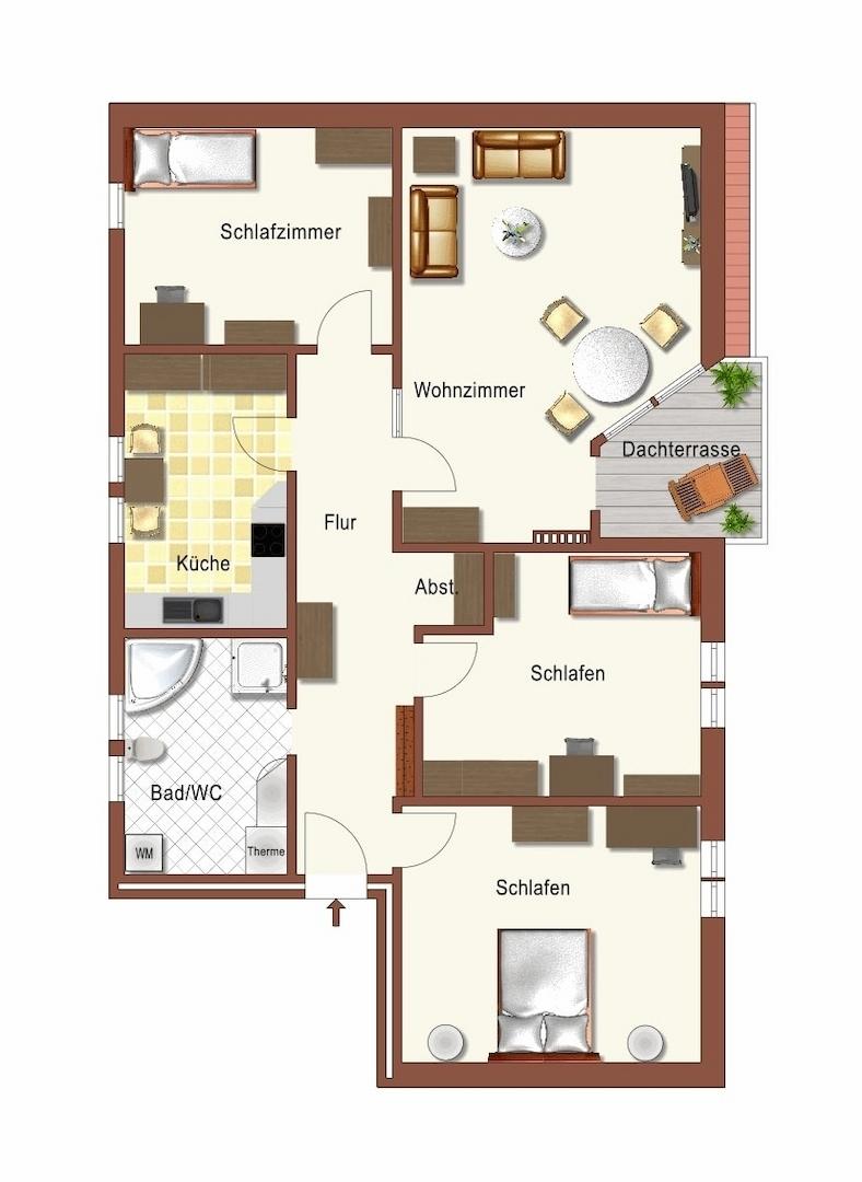 Leipzig - Lindenau | Grundriss