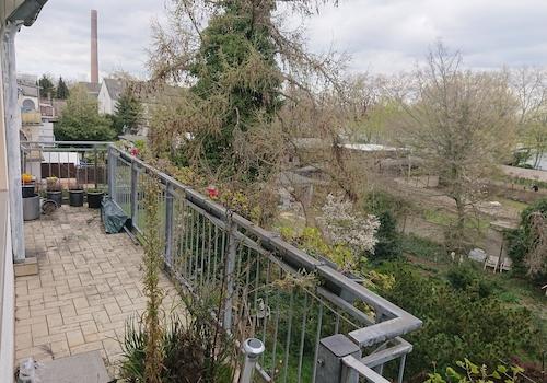 DG-Wohnung Balkonterrasse