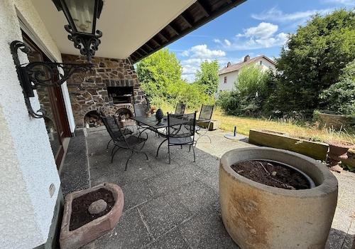 Blick auf Terrasse