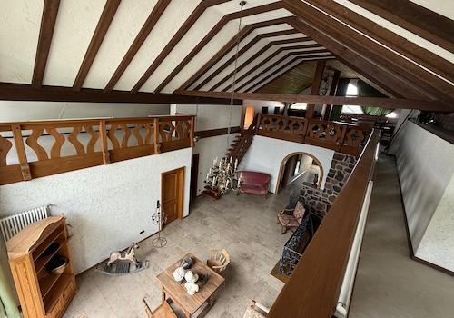 Blick von Stirnseite Galerie