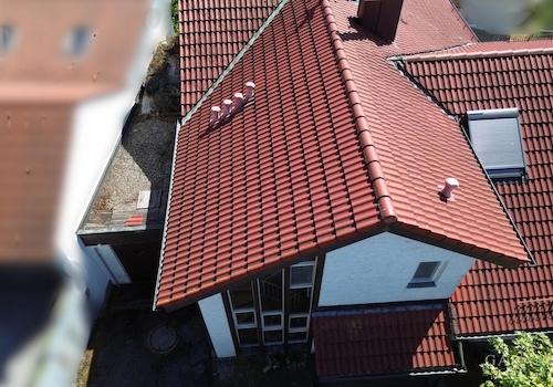 Luftaufnahme Frontansicht