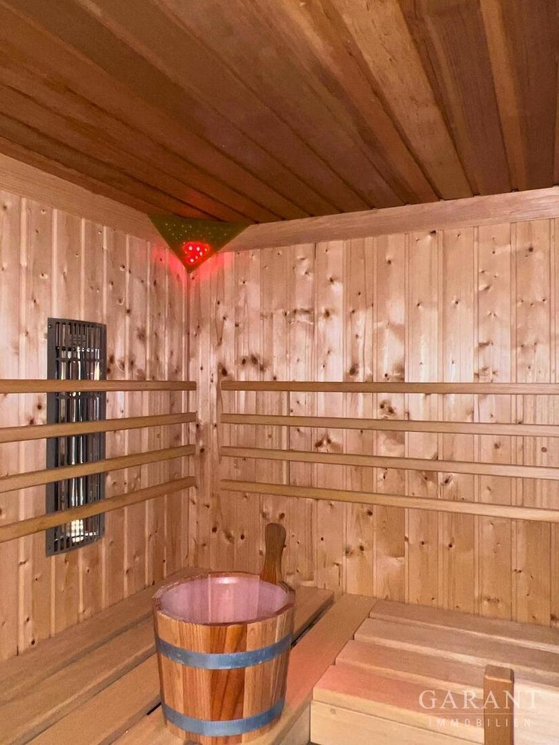 UG Sauna mit Infrarot