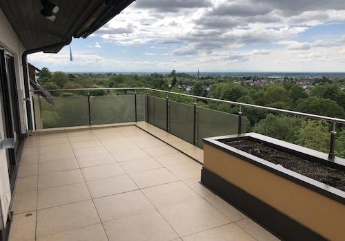 Grosser Balkon