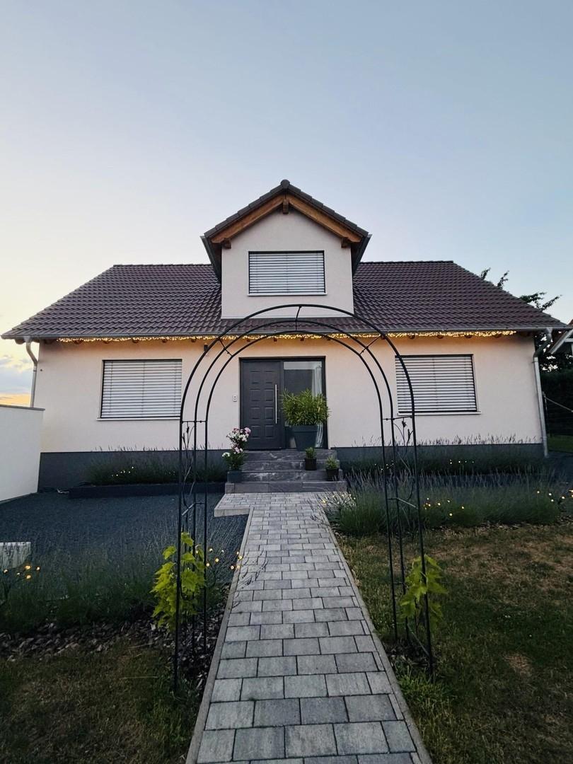 Haus am Abend