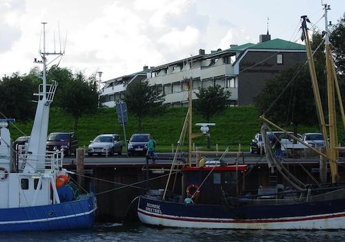 Romantischer Fischerhafen