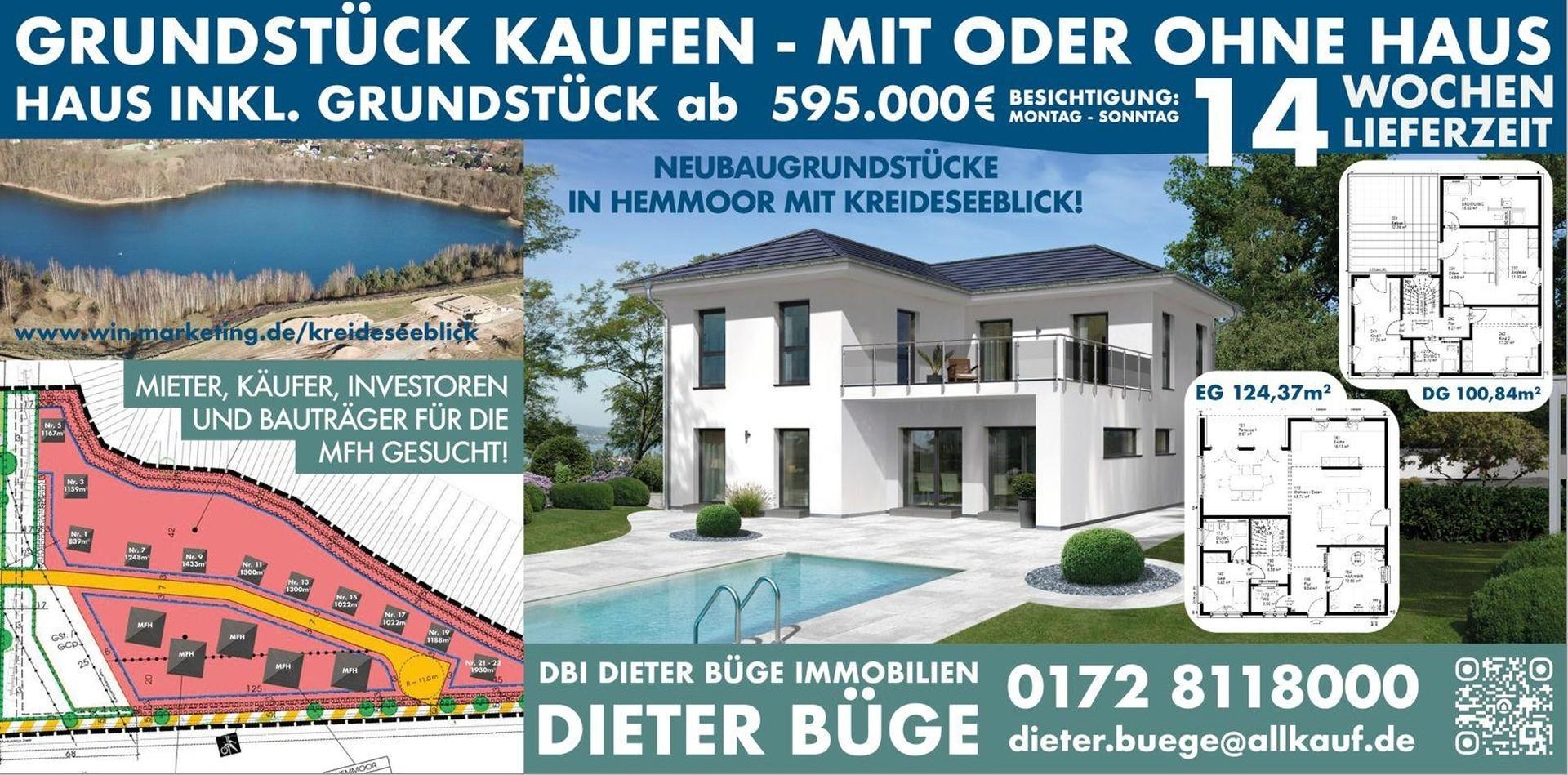 Gundstück Seeblick Kreis CUX