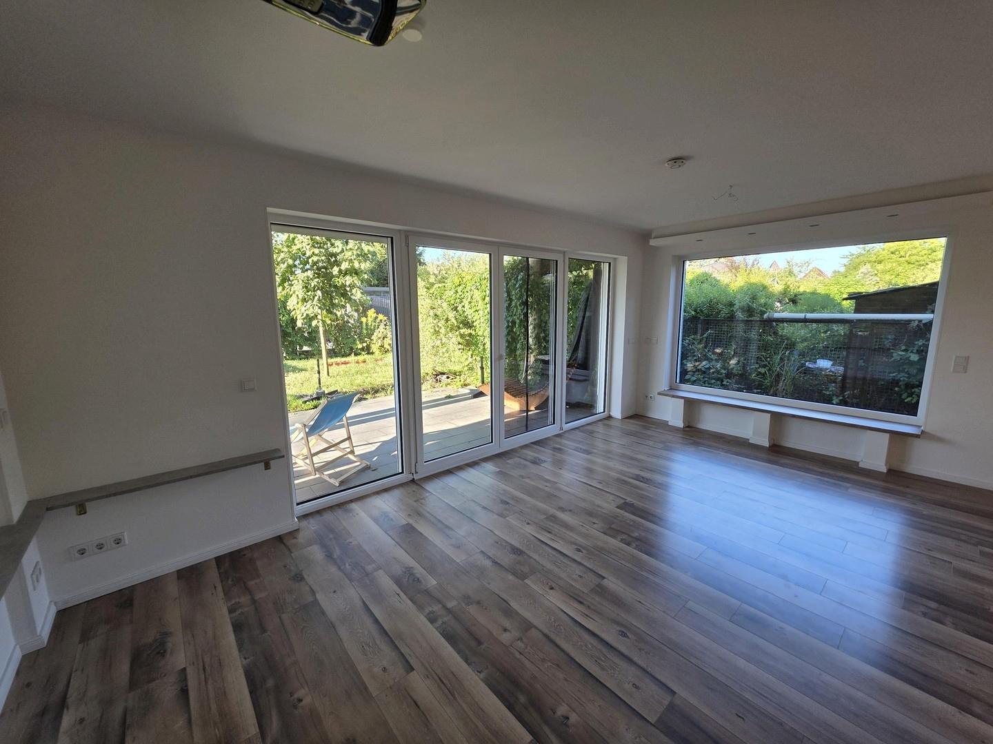 Blick ins Wohnzimmer