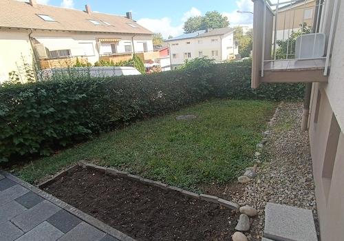 Garten am Eingang