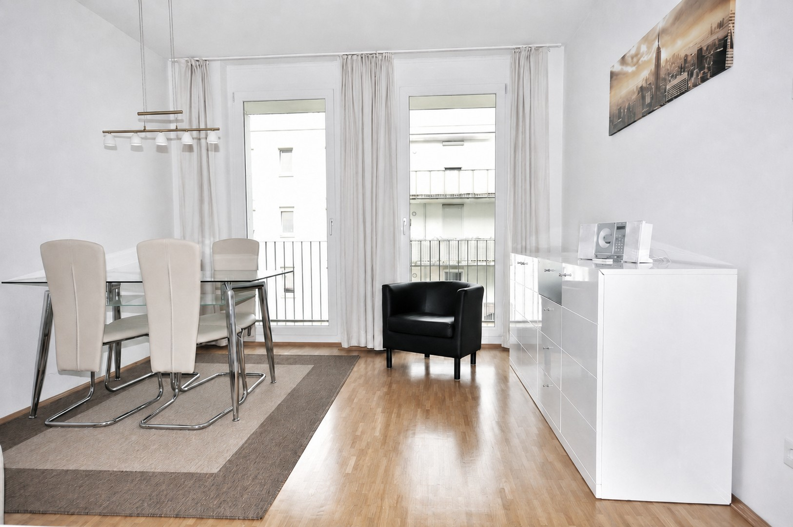 Helles Wohnzimmer