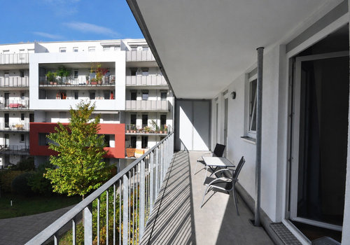 Großer Balkon