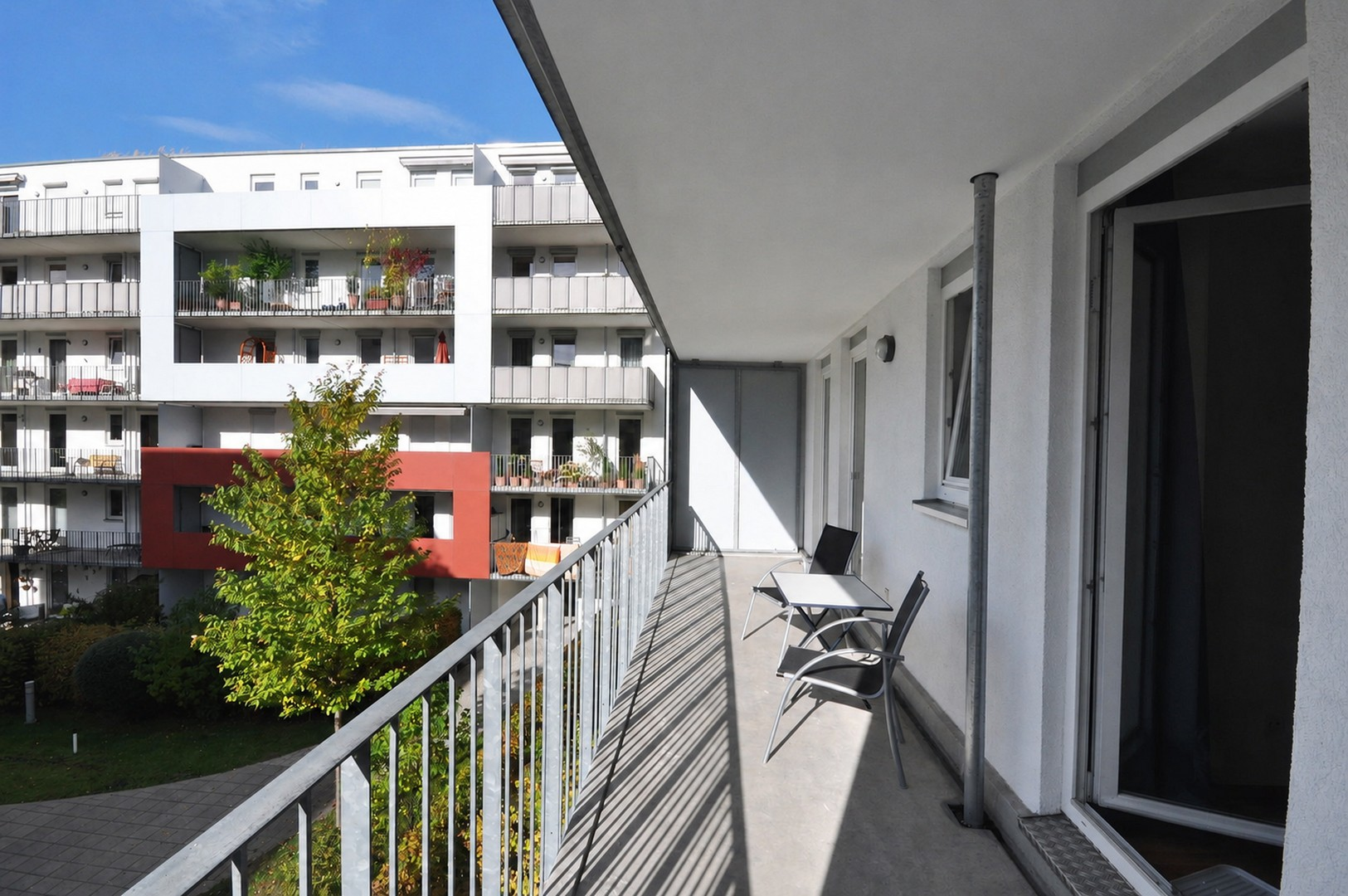 Großer Balkon